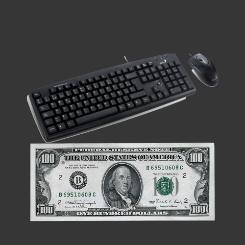 Minimalist bank items